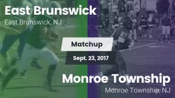 Matchup: East Brunswick vs. Monroe Township  2017