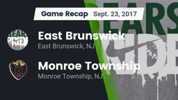 Recap: East Brunswick  vs. Monroe Township  2017
