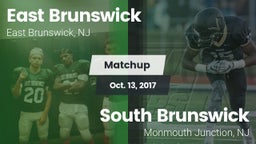 Matchup: East Brunswick vs. South Brunswick  2017