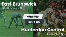 Matchup: East Brunswick vs. Hunterdon Central  2017