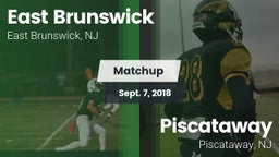 Matchup: East Brunswick vs. Piscataway  2018