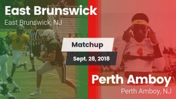 Matchup: East Brunswick vs. Perth Amboy  2018