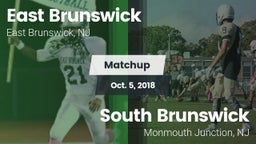 Matchup: East Brunswick vs. South Brunswick  2018