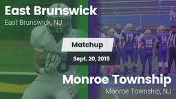 Matchup: East Brunswick vs. Monroe Township  2019