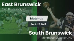 Matchup: East Brunswick vs. South Brunswick  2019