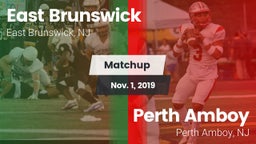 Matchup: East Brunswick vs. Perth Amboy  2019