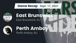 Recap: East Brunswick  vs. Perth Amboy  2021