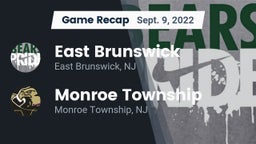 Recap: East Brunswick  vs. Monroe Township  2022