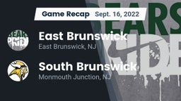 Recap: East Brunswick  vs. South Brunswick  2022