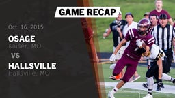 Recap: Osage  vs. Hallsville  2015