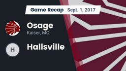 Recap: Osage  vs. Hallsville 2017