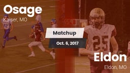 Matchup: Osage  vs. Eldon  2017