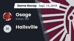 Recap: Osage  vs. Hallsville 2018