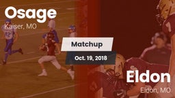 Matchup: Osage  vs. Eldon  2018