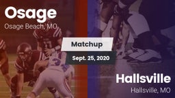 Matchup: Osage  vs. Hallsville  2020