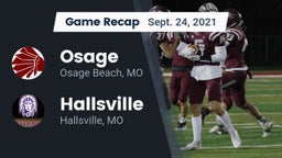 Recap: Osage  vs. Hallsville  2021