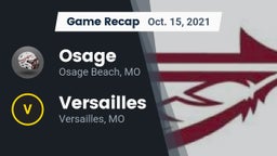Recap: Osage  vs. Versailles  2021