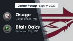 Recap: Osage  vs. Blair Oaks  2022
