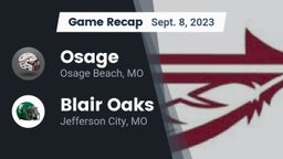 Recap: Osage  vs. Blair Oaks  2023