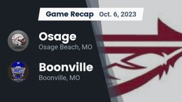 Recap: Osage  vs. Boonville  2023