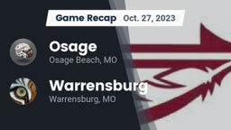 Recap: Osage  vs. Warrensburg  2023