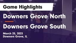 Downers Grove North  vs Downers Grove South  Game Highlights - March 25, 2023
