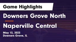 Downers Grove North  vs Naperville Central  Game Highlights - May 13, 2023