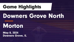 Downers Grove North  vs Morton  Game Highlights - May 8, 2024