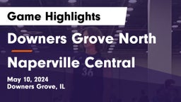 Downers Grove North  vs Naperville Central  Game Highlights - May 10, 2024