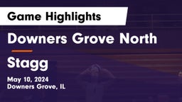 Downers Grove North  vs Stagg  Game Highlights - May 10, 2024