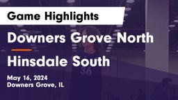 Downers Grove North  vs Hinsdale South  Game Highlights - May 16, 2024