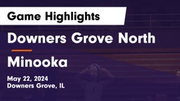 Downers Grove North  vs Minooka  Game Highlights - May 22, 2024