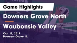 Downers Grove North vs Waubonsie Valley Game Highlights - Oct. 18, 2019
