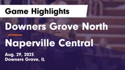 Downers Grove North  vs Naperville Central  Game Highlights - Aug. 29, 2023
