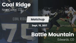 Matchup: Coal Ridge vs. Battle Mountain  2017