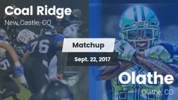 Matchup: Coal Ridge vs. Olathe  2017