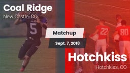Matchup: Coal Ridge vs. Hotchkiss  2018