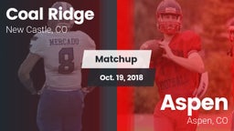 Matchup: Coal Ridge vs. Aspen  2018