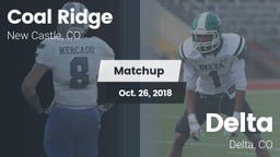 Matchup: Coal Ridge vs. Delta  2018