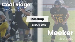 Matchup: Coal Ridge vs. Meeker  2019