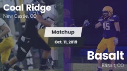 Matchup: Coal Ridge vs. Basalt  2019