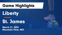 Liberty  vs St. James  Game Highlights - March 21, 2024