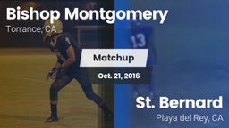 Matchup: Bishop Montgomery vs. St. Bernard  2016