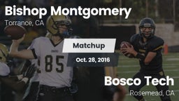 Matchup: Bishop Montgomery vs. Bosco Tech  2016
