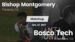 Matchup: Bishop Montgomery vs. Bosco Tech 2017