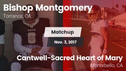 Matchup: Bishop Montgomery vs. Cantwell-Sacred Heart of Mary  2017