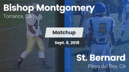 Matchup: Bishop Montgomery vs. St. Bernard  2018