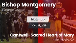 Matchup: Bishop Montgomery vs. Cantwell-Sacred Heart of Mary  2018