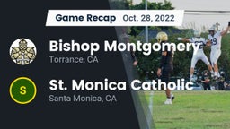 Recap: Bishop Montgomery  vs. St. Monica Catholic  2022