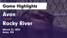 Avon  vs Rocky River   Game Highlights - March 22, 2022